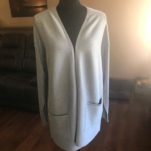 NWT Gray Cardigan with Pockets!